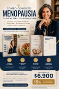 Combo Completo Menopausia - Flyer con precio